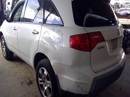2008 ACURA MDX, WHITE, 3.7L, AWD, AT.  A26249